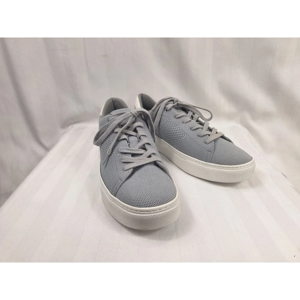 Greats Royale Knit Mens Grey Low‎ Top Sneakers Size 8 Recycled Knit Shoes